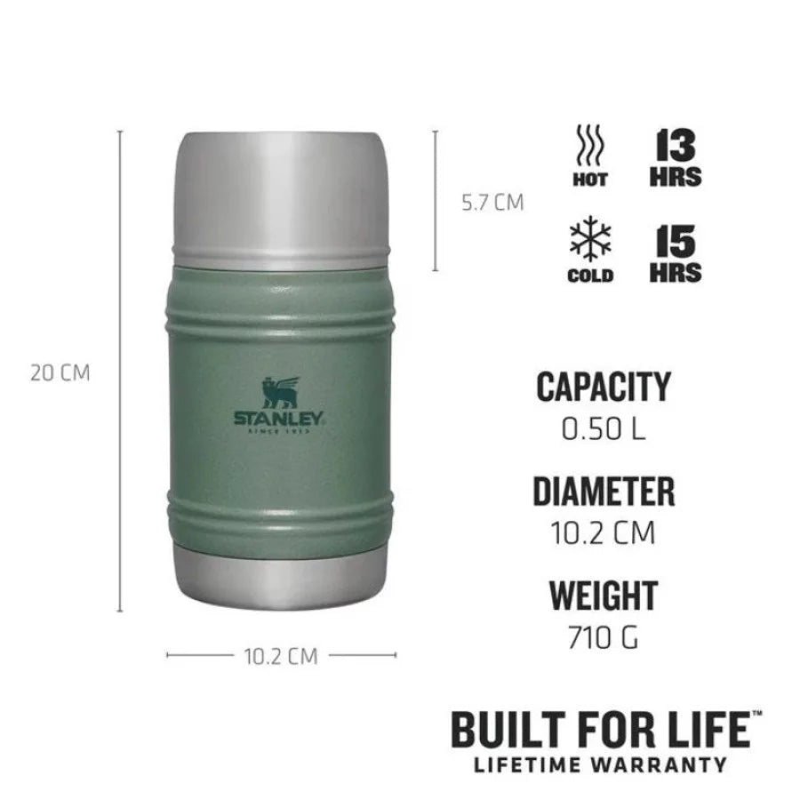 Stanley Thermal Food Jar with leakproof lid and dishwasher-safe design