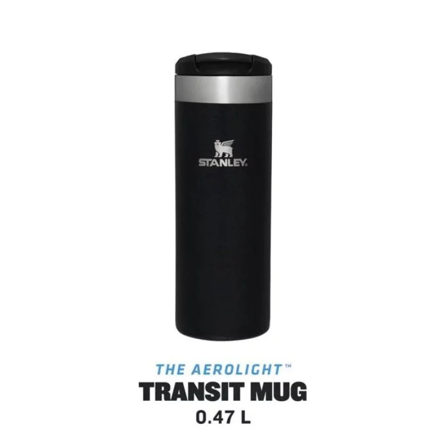 Ultra-light, vacuum-insulated stainless steel mug, BPA-free and dishwasher safe