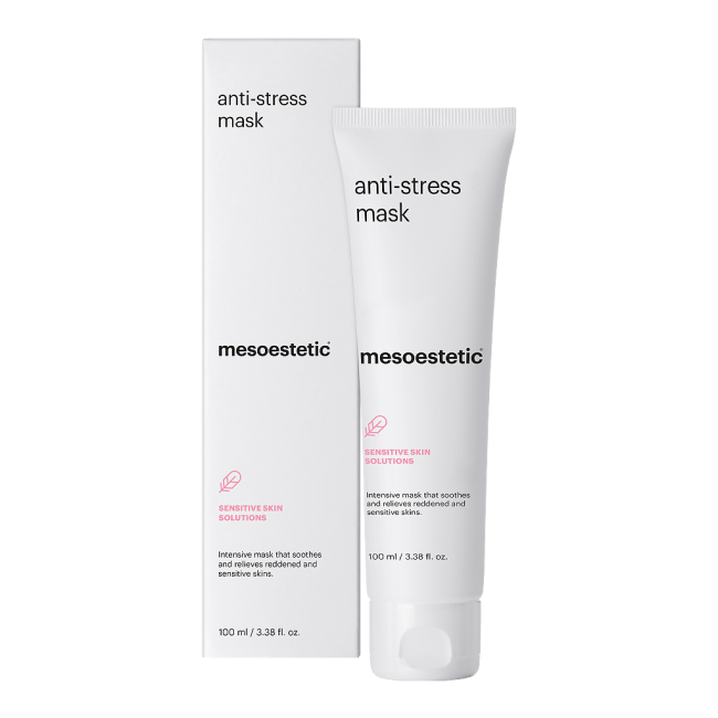 Sensitive skin rescue mask with microbiome balancing action