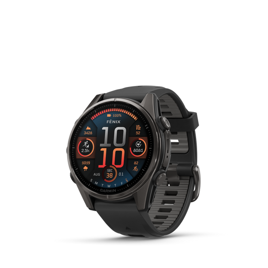 Garmin Fenix 8 AMOLED Sapphire – Premium GPS Multisport Smartwatch