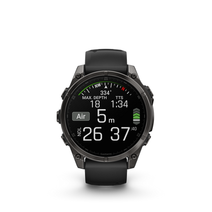 Elevate your performance with the Garmin Fenix 8. AMOLED display, Sapphire Glass, GPS, endurance tracking & smart features.