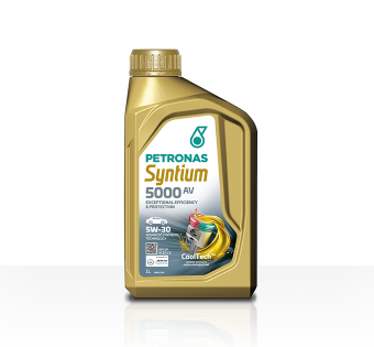 Fully synthetic 5W-30 oil with OEM certifications for modern engines